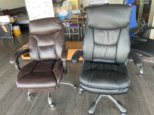 革製オフィスチェア！1脚9800円