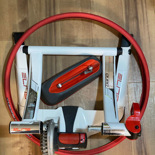 ELITE 固定ローラー QUBO FLUID (前輪ブロック・タイヤ付)