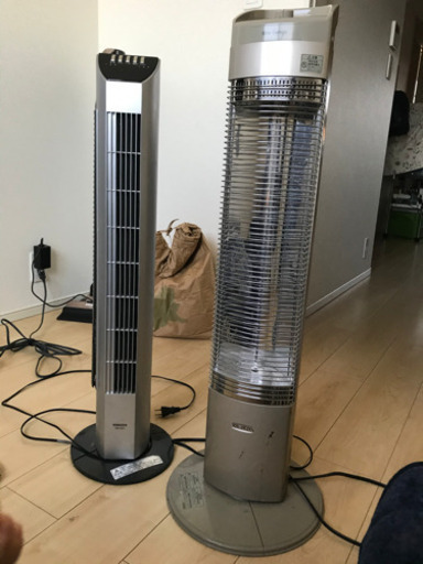 扇風機　カーボンヒーター　季節家電セット