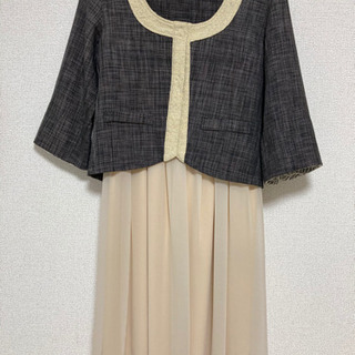 ジャケット　ワンピース　ドレス　セットの画像