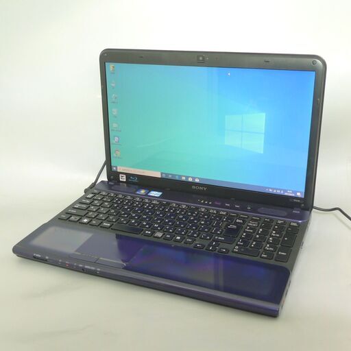 送料無料 新品SSD ソニー 中古ノートパソコン 15型 SONY VPCCB49FJ 第2世代Core i5 8GB ブルーレイ 無線 BlueTooth webカメラ Win10 Office