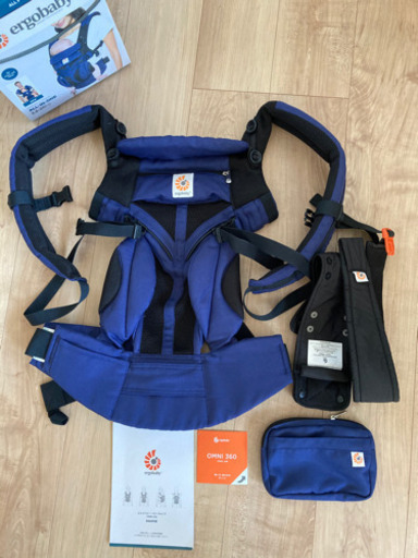 再再値下げ中　エルゴ オムニ　360クールエアメッシュ　コバルト