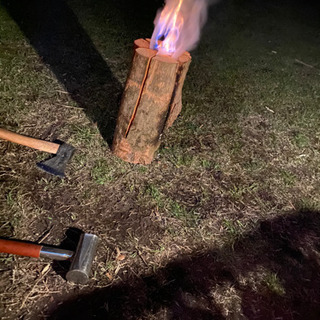 キャンプ薪　売りますの画像