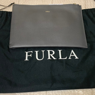 【新品未使用】FURLAクラッチバッグ　レザーの画像