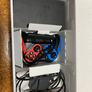 switch 任天堂　青赤　マリオキャップの画像