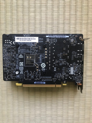 【中古ジャンク品】MSI GeForce 1060 AERO ITX 6G グラフィックボード