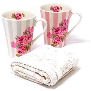 【新品】ローラ･アシュレイ ペアマグカップの画像