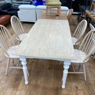 フランフラン　ログ　ダイニングテーブル franc franc(フランフラン) ダイニング5点セット アルコ ログ