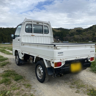 決まりました！　軽トラ　サンバー　4WD 車検付き　即乗りOK!の画像