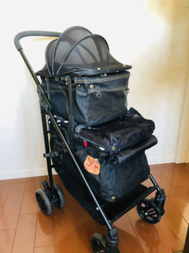 ペットカート　マザーカート　ラプレLサイズ2段
