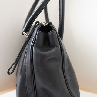 【取引決定】COACH コーチショルダーバッグ（9420 黒レザー）の画像