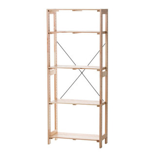 ウッドオープンシェルフ 5段 160cm×75cm カインズ購入...