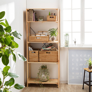ウッドオープンシェルフ 5段 160cm×75cm カインズ購入 IKEA 無印の画像