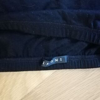 INGNI　チューブトップ・ベアトップ　Mサイズ  ブラックの画像