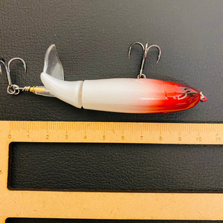 #釣具#フローティングペンシル#プロペラ#スクリュー#新品#集魚効果抜群#ルアー eの画像