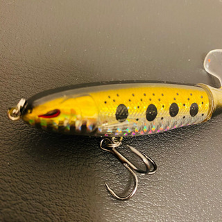 #釣具#フローティングペンシル#プロペラ#スクリュー#新品#集魚効果抜群#ルアー fの画像