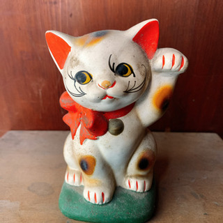 招き猫　アンティーク1000円に値下げします。