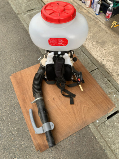 散布機▲丸山！肥料！除草剤！ブロアー！水田！田んぼ！農業！未使用？