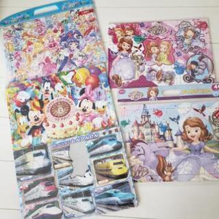 【５枚セット！】ジグソーパズル　ディズニー　電車　プリキュア　新幹線　