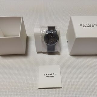 【新品未使用・値下げ】SKAGEN(スカーゲン) 腕時計 HORIZONT SKW6538 ブラック