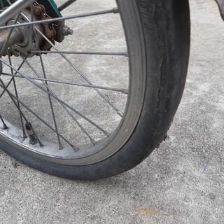 折りたたみ自転車(ジャンク)の画像
