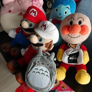 ぬいぐるみ、バック、クッションなどの画像