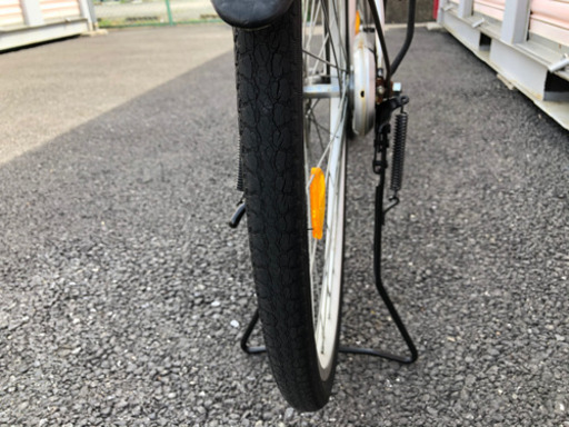 No.195【ノーマルライト,変速なし】★激安★ 中古自転車 ママチャリ  27インチ 軽整備済み 安い 防犯登録 藤沢 横浜 神奈川