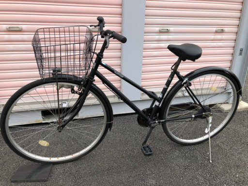 No.196【ノーマルライト,変速なし】★激安★ 中古自転車 ママチャリ  27インチ 軽整備済み 安い 防犯登録 藤沢 横浜 神奈川