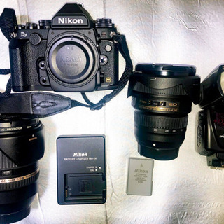 【美品】Nikon DF 黒 大三元 スロトボ 贅沢 セット 春...