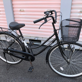 No.198【ノーマルライト,変速なし】★激安★ 中古自転車 ママチャリ  26インチ 軽整備済み 安い 防犯登録 藤沢 横浜 神奈川の画像