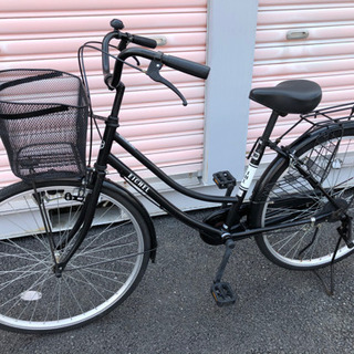 No.198【ノーマルライト,変速なし】★激安★ 中古自転車 ママチャリ  26インチ 軽整備済み 安い 防犯登録 藤沢 横浜 神奈川の画像