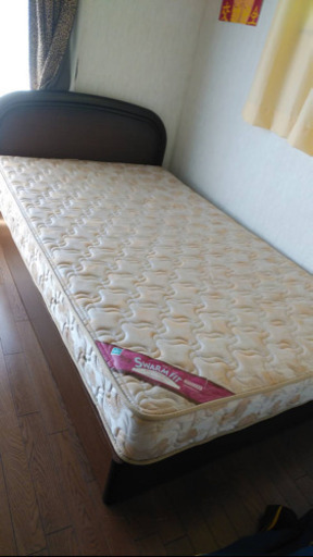 セミダブル　ベットマットセット