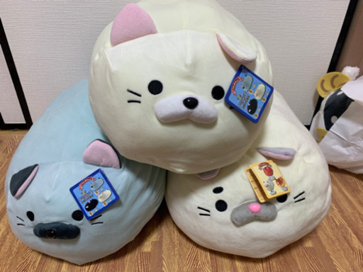 ごろねこサミット三体＋じたばた