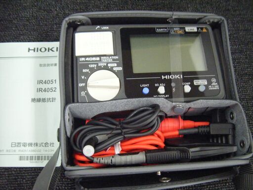 HIOKI　絶縁抵抗計　IR4052　未使用