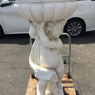 [高級]フラワースタンド 花台 高台 飾台 ガーデニング 天使 ...