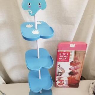 子どもシューズラック　ぞうさん