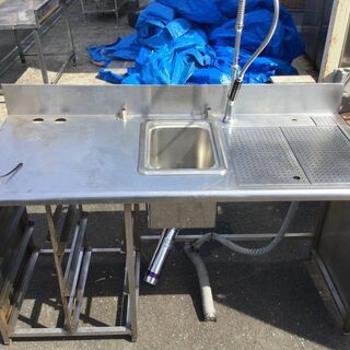 業務用 ドリンクバー台 ステンレス 浄水器 コップラック付き 飲食店