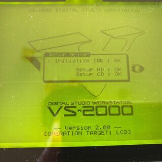 （～5/9）【動作品】Roland VS-2000CD 中古MTR（HD増設済み、6エフェクター搭載）＋ 純正ハードケース、長いUSBケーブルおまけの画像