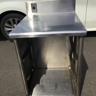業務用 ステンレス作業台 食洗器ラック コンセント付き H85 ...