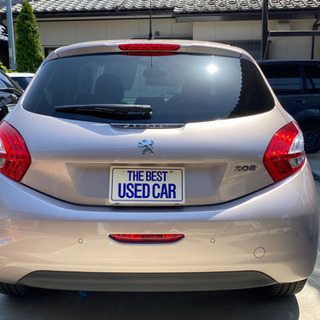 【値下げしました】美車❗️プジョー208   ガラスルーフ　純正ナビ　フルセグの画像