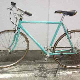 ★ビンテージ自転車★ブリヂストン★ブレーキケーブル内蔵★ボトル＆...