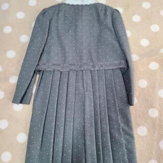 セレモニー服　ワンピース　ジャケット　セットアップ　子供用125cmの画像