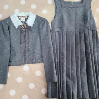 セレモニー服　ワンピース　ジャケット　セットアップ　子供用125cmの画像