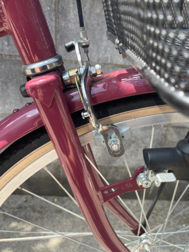 値下げ去年七月購入　カーグリラックス　シマノ変速付き自転車