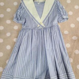 セレモニー服　ワンピース　子供用130cm　半袖