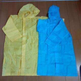 【値下げしました】雨用品(ポンチョ、カッパ)100cm～130cmの画像