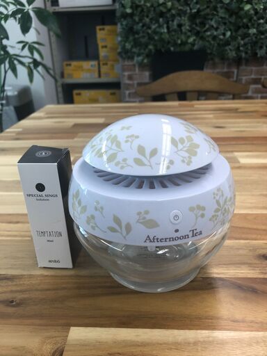 空気清浄機 arobo 白 アフタヌーンティー限定