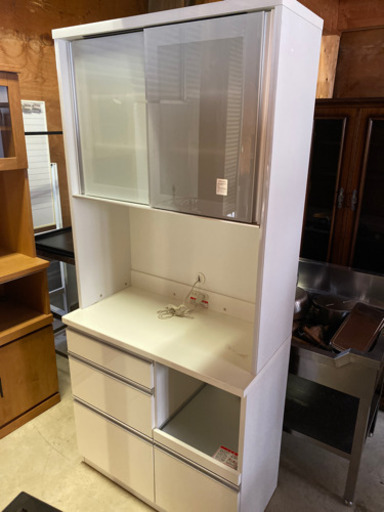 コンパクト食器棚キッチンボード