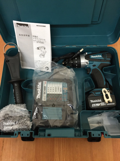 Makita　マキタ　充電式ドライバドリル　DF458DRGX  D27-14 未使用品