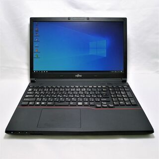 【送料無料】[オススメ]FUJITSU Notebook LIFEBOOK A744 Celeron 4GB HDD250GB スーパーマルチ テンキー 無線LAN Windows10 64bit WPS Office 15.6インチ 中古 中古パソコン 【中古】 ノートパソコン　商品番号10002465